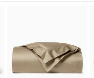 Sferra Gioto King Duvet/Dark Khaki